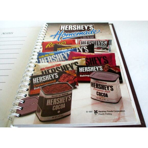 Hershey's Homemade Baking Cookbook Hardcover 1991 - Picture 6 of 8